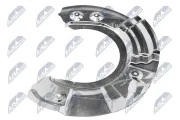 Spritzblech, Bremsscheibe Vorderachse links NTY HTO-BM-030