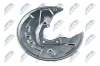 Spritzblech, Bremsscheibe Hinterachse rechts NTY HTO-CT-001