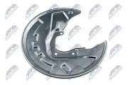 Spritzblech, Bremsscheibe Hinterachse rechts NTY HTO-CT-001
