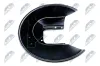 Spritzblech, Bremsscheibe Hinterachse NTY HTO-CT-002 Bild Spritzblech, Bremsscheibe Hinterachse NTY HTO-CT-002