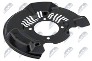 Spritzblech, Bremsscheibe Vorderachse links NTY HTO-TY-022