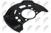 Spritzblech, Bremsscheibe Vorderachse rechts NTY HTO-TY-065 Bild Spritzblech, Bremsscheibe Vorderachse rechts NTY HTO-TY-065