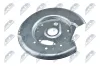 Spritzblech, Bremsscheibe Hinterachse links NTY HTO-VV-001