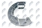 Spritzblech, Bremsscheibe Vorderachse links NTY HTO-VV-005