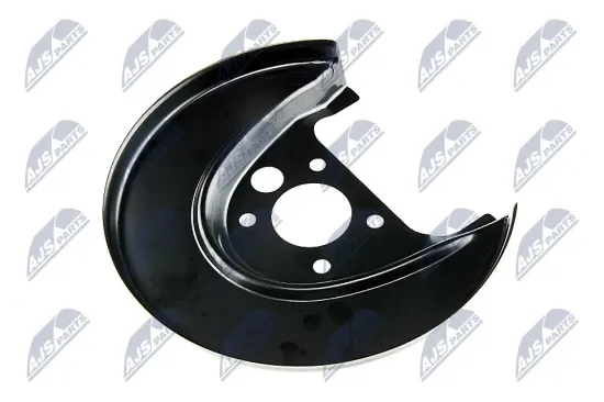 Spritzblech, Bremsscheibe Hinterachse links NTY HTO-VW-004 Bild Spritzblech, Bremsscheibe Hinterachse links NTY HTO-VW-004