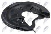 Spritzblech, Bremsscheibe Hinterachse links NTY HTO-VW-056