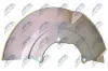 Spritzblech, Bremsscheibe Vorderachse links NTY HTO-WW-012