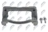 Halter, Bremssattel Vorderachse beidseitig NTY HZP-HD-009A