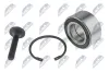 Radlagersatz Hinterachse Vorderachse links Vorderachse rechts Vorderachse NTY KLP-AU-004 Bild Radlagersatz Hinterachse Vorderachse links Vorderachse rechts Vorderachse NTY KLP-AU-004