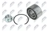 Radlagersatz Vorderachse Vorderachse links Vorderachse rechts NTY KLP-FT-012