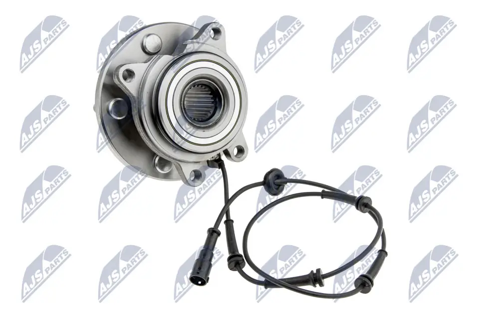 Radlagersatz Hinterachse Vorderachse links Vorderachse rechts Vorderachse NTY KLP-LR-008