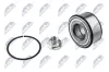 Radlagersatz Vorderachse Vorderachse links Vorderachse rechts Hinterachse NTY KLP-RE-021 Bild Radlagersatz Vorderachse Vorderachse links Vorderachse rechts Hinterachse NTY KLP-RE-021