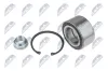 Radlagersatz Vorderachse Vorderachse links Vorderachse rechts NTY KLP-RV-001 Bild Radlagersatz Vorderachse Vorderachse links Vorderachse rechts NTY KLP-RV-001