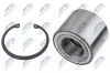 Radlagersatz Vorderachse NTY KLP-VC-006 Bild Radlagersatz Vorderachse NTY KLP-VC-006
