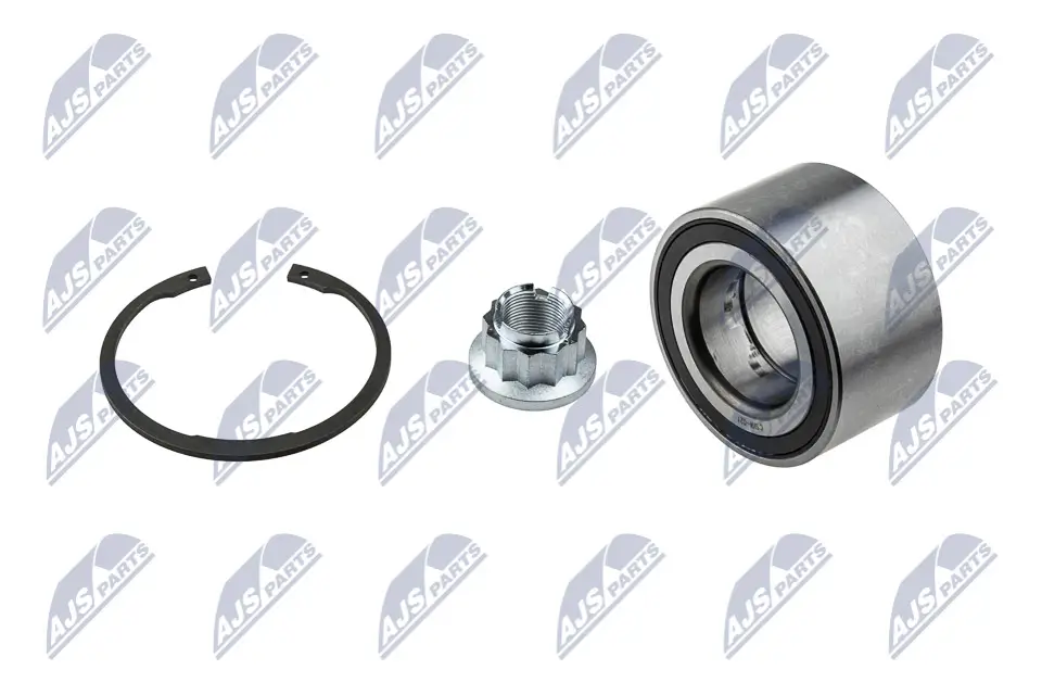 Radlagersatz Vorderachse Vorderachse links Vorderachse rechts Hinterachse NTY KLP-VW-021