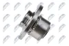 Radlagersatz Vorderachse Vorderachse links Vorderachse rechts NTY KLP-VW-027 Bild Radlagersatz Vorderachse Vorderachse links Vorderachse rechts NTY KLP-VW-027