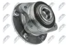 Radlagersatz Hinterachse Hinterachse links Hinterachse rechts NTY KLT-AU-008