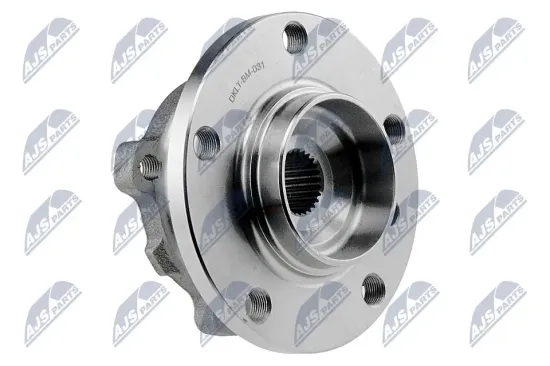 Radlagersatz Vorderachse Hinterachse Hinterachse links Hinterachse rechts NTY KLT-BM-031 Bild Radlagersatz Vorderachse Hinterachse Hinterachse links Hinterachse rechts NTY KLT-BM-031