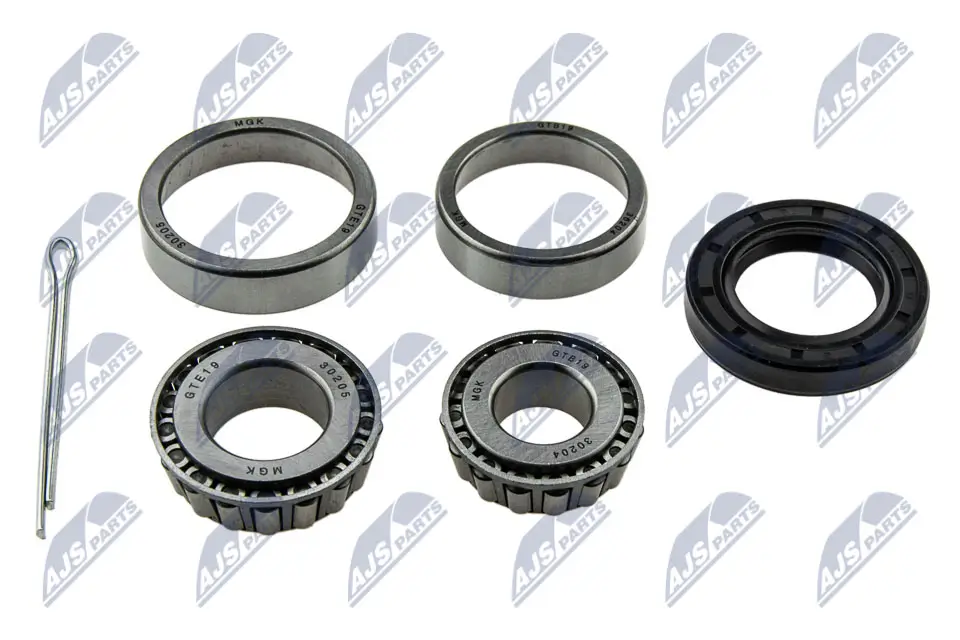 Radlagersatz Hinterachse links Hinterachse rechts Hinterachse NTY KLT-DW-060