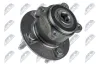 Radlagersatz Hinterachse Hinterachse links Hinterachse rechts NTY KLT-DW-094