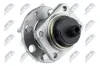 Radlagersatz Hinterachse Hinterachse links Hinterachse rechts NTY KLT-FR-023