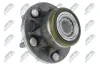 Radlagersatz Hinterachse Hinterachse links Hinterachse rechts NTY KLT-FR-031