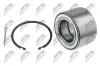 Radlagersatz Hinterachse NTY KLT-NS-070