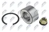 Radlagersatz Hinterachse Hinterachse links Hinterachse rechts NTY KLT-RE-043