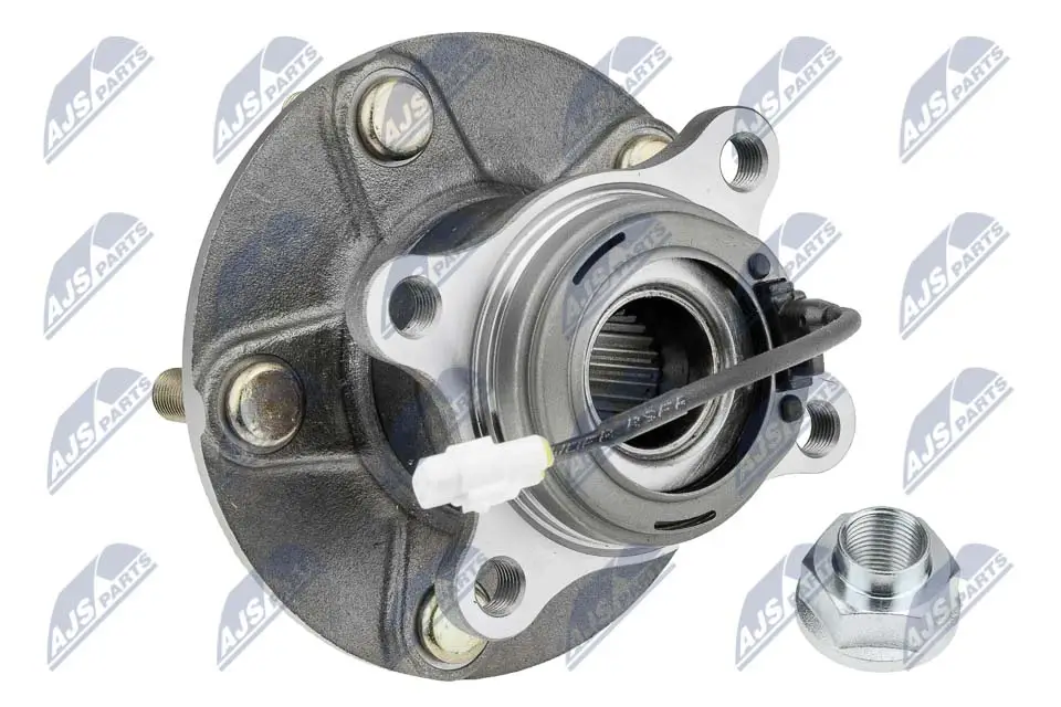 Radlagersatz Hinterachse Hinterachse links Hinterachse rechts NTY KLT-SU-025