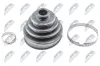 Faltenbalgsatz, Antriebswelle Vorderachse radseitig NTY NOP-013