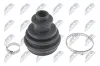 Faltenbalgsatz, Antriebswelle Vorderachse radseitig NTY NOP-025