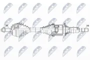 Antriebswelle Vorderachse rechts NTY NPW-AR-024
