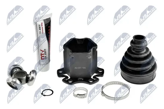 Gelenksatz, Antriebswelle Vorderachse Vorderachse links Vorderachse rechts getriebeseitig NTY NPW-AU-001 Bild Gelenksatz, Antriebswelle Vorderachse Vorderachse links Vorderachse rechts getriebeseitig NTY NPW-AU-001