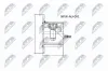 Gelenksatz, Antriebswelle Vorderachse Vorderachse links Vorderachse rechts getriebeseitig NTY NPW-AU-001