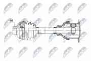 Antriebswelle Vorderachse Vorderachse links Vorderachse rechts NTY NPW-AU-009
