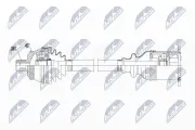 Antriebswelle Vorderachse rechts NTY NPW-AU-017