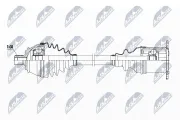 Antriebswelle Vorderachse links NTY NPW-AU-023