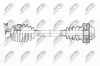 Antriebswelle Hinterachse Hinterachse links Hinterachse rechts NTY NPW-AU-032