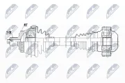 Antriebswelle Vorderachse links NTY NPW-CH-052