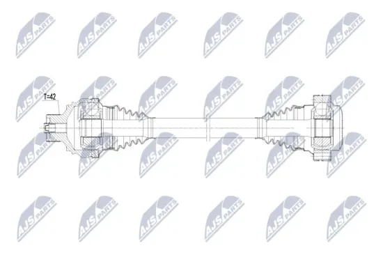Antriebswelle Hinterachse links NTY NPW-AU-083 Bild Antriebswelle Hinterachse links NTY NPW-AU-083