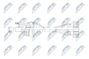 Antriebswelle Hinterachse links NTY NPW-AU-087