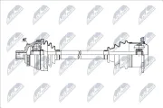 Antriebswelle Vorderachse rechts NTY NPW-AU-091