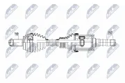 Antriebswelle Vorderachse rechts NTY NPW-BM-040