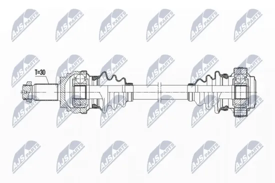 Antriebswelle Hinterachse links NTY NPW-BM-071 Bild Antriebswelle Hinterachse links NTY NPW-BM-071