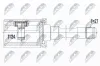 Gelenksatz, Antriebswelle Vorderachse rechts NTY NPW-BM-080 Bild Gelenksatz, Antriebswelle Vorderachse rechts NTY NPW-BM-080