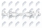 Antriebswelle Hinterachse links NTY NPW-BM-101