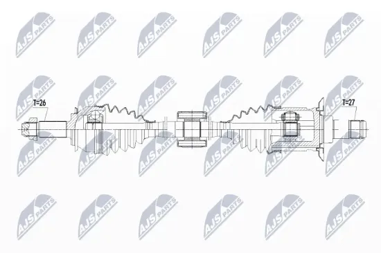 Antriebswelle Hinterachse links NTY NPW-BM-103 Bild Antriebswelle Hinterachse links NTY NPW-BM-103