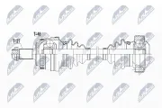 Antriebswelle Hinterachse links NTY NPW-BM-147