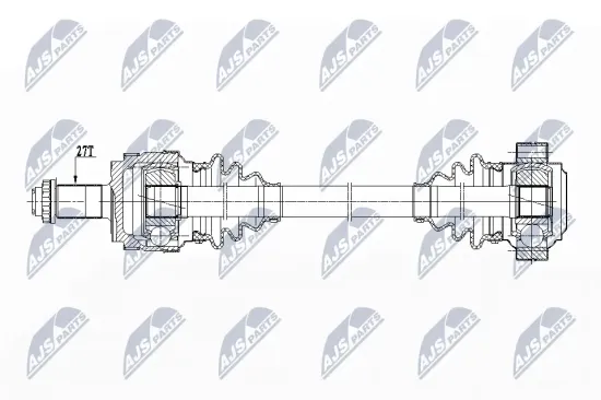 Antriebswelle Hinterachse links NTY NPW-BM-148 Bild Antriebswelle Hinterachse links NTY NPW-BM-148