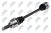 Antriebswelle Hinterachse Hinterachse links Hinterachse rechts NTY NPW-BM-150 Bild Antriebswelle Hinterachse Hinterachse links Hinterachse rechts NTY NPW-BM-150